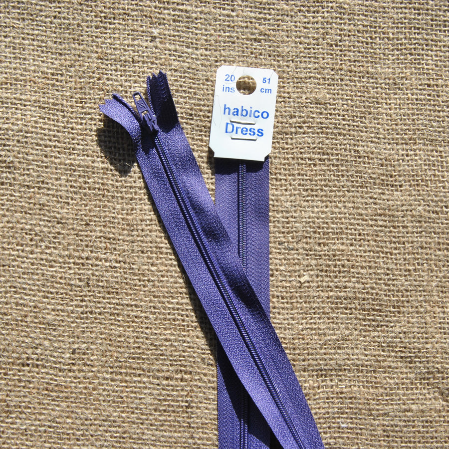 Skirt and Dress Zips ( purple)