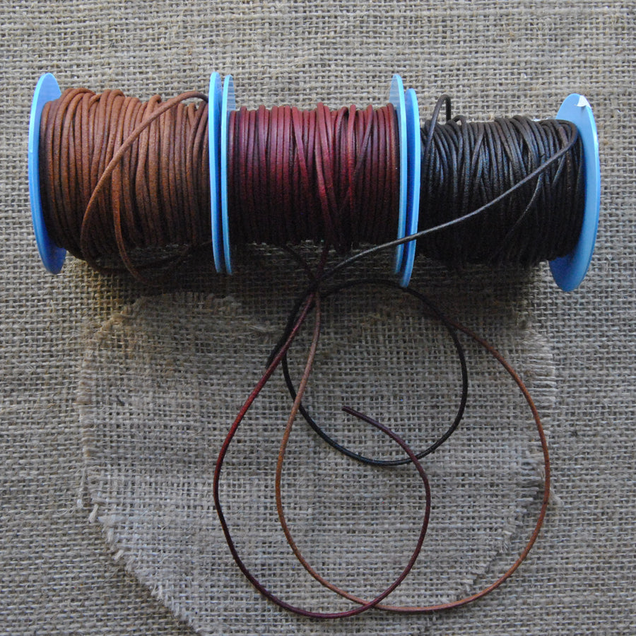 100% Leather String