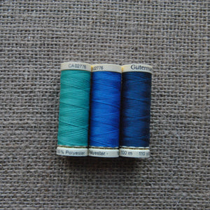 Gutermann All Purpose Sewing Thread 100 m (3 spools)