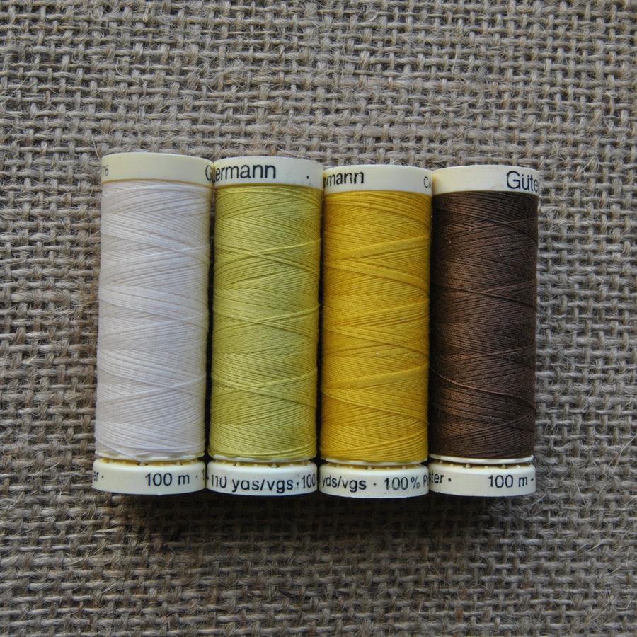 Gutermann All Purpose Sewing Thread 100 m (4 spools)