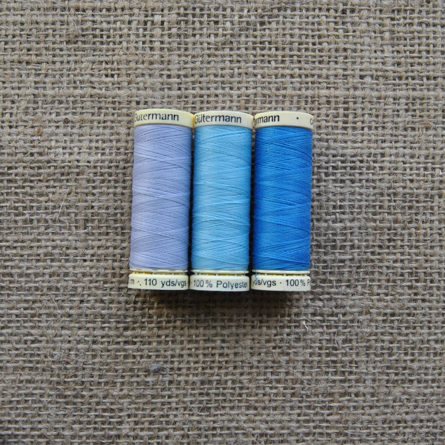 Gutermann All Purpose Sewing Thread 100 m (3 spools)