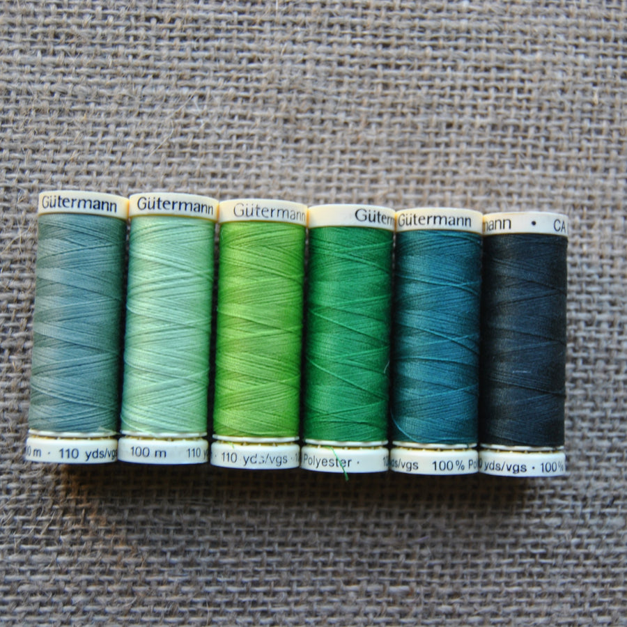 Gutermann All Purpose Sewing Thread 100 m (6 spools)